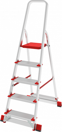 Стремянка индустриальная с широкими траверсами 600 мм NV 8000064