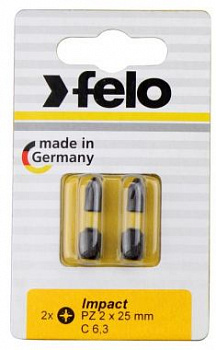 Бита крестовая ударная серия Impact PH 3X50 на блистере FELO 03203541