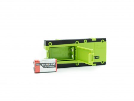 Лазерный дальномер (красная линия) 40 м.