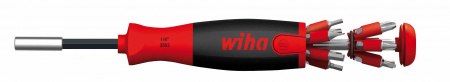 Отвёртка Wiha LiftUp 25 (шлиц, Phillips, Pozidriv, TORX, шестигранник)