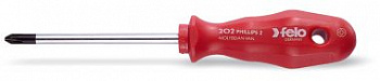 Отвёртка серия 202, PH1, 80х4,5 FELO 202 102 90