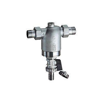 FAR  Фильтр без манометра, хромированный НР-НР 3/4" 100мкм  FA 3943 34100