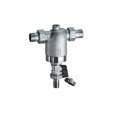 FAR  Фильтр без манометра, хромированный НР-НР 3/4" 100мкм  FA 3943 34100