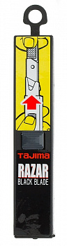 Лезвия Razar Black, 18 мм, для ножей LC-500,501,520,521,510 /10 шт. в футляре TAJIMA LCB50RBC/K1
