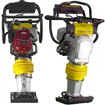 Вибротрамбовка FORTEZZO MR68H с двигателем Honda GX100