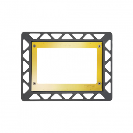TECE Монтажная рамка для установки стеклянных панелей TECEloop или TECEsquare на уровне стены Позолоченный 9240648