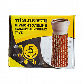 TONLOS  Шумоизоляции канализационных труб Pipe  4640107330080