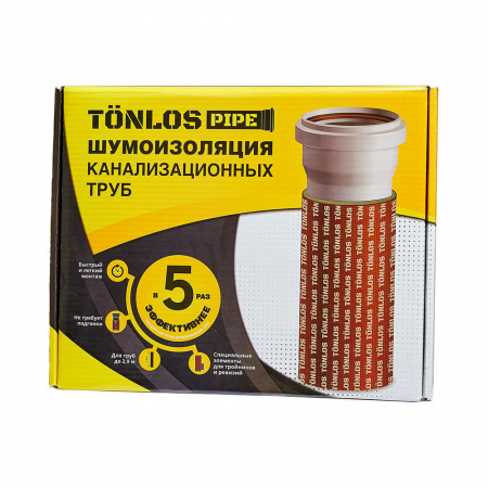TONLOS  Шумоизоляции канализационных труб Pipe  4640107330080