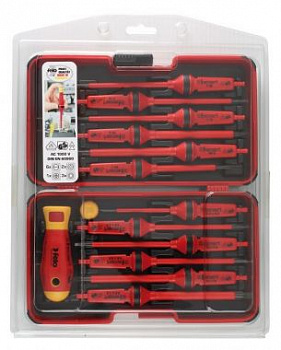 Набор стержней диэлектрических SL/PH/PZ/Tx и рукоятка E-SMART в блистере, 14 шт FELO 063 913 01