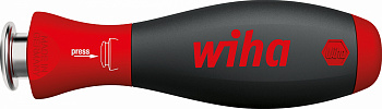 Рукояткa отвертки Wiha SoftFinish-telescopic для сменного жала SYSTEM 6