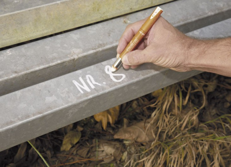 PICA-MARKER 8081 Сигнальный (толстый) маркер Pica - Gel (Синий)