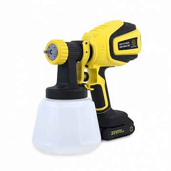 S638B-20 аккумуляторный окрасочный пистолет Schtaer, DC 20V/2.0Ah, сопло 2.0