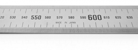 Линейка TAJIMA из нерж.стали, 1-й класс точности, 1000мм х 35мм SSRA0MC