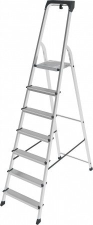 Стремянка алюминиевая с органайзером NV2115