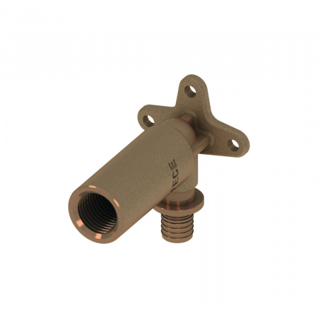 TECE  Уголок с настенным креплением, удлиненный, бронза 16 × Rp 1/2"  708614