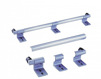 Кронштейн с упором, для круглой шины