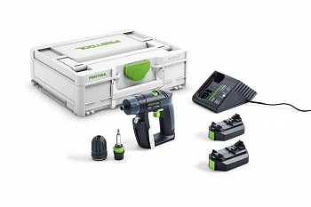 Акк. дрель-шуруповерт CXS 2,6 Plus Festool
