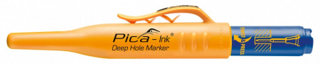 PICA-MARKER 150/41/SB Строительный маркер для глубоких отверстий Pica - Ink (Синий)