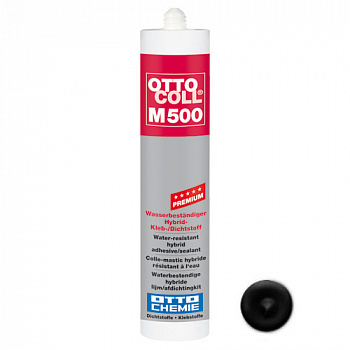 Профессиональный силановый клей-герметик для бассейнов OTTOCOLL M500 С04 (черный), 310мл