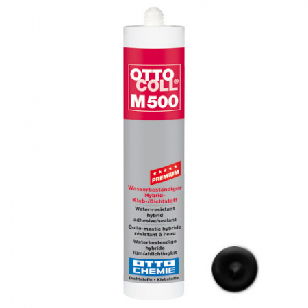 Профессиональный силановый клей-герметик для бассейнов OTTOCOLL M500 С04 (черный), 310мл