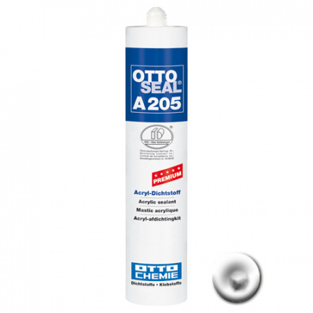 Акриловый герметик премиум-класса OTTOSEAL A205 С01 (белый), 310мл