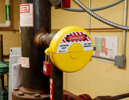 Блокиратор вентилей и задвижек стандартный