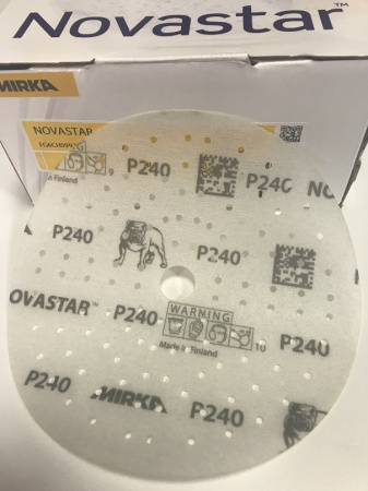 Шлифкруг 150мм NOVASTAR 121отв Р80-500