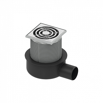 TECE TECEdrainpoint S50 трап низкий горизонтальный Хром матовый 3601050