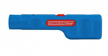 Инструмент для разделки коаксиального кабеля и установки F-коннектора WEICON № 1F Plus