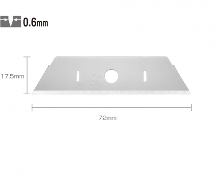 Лезвие специальное трапециевидноеOL-SKB-2S/10B
Обратная связь