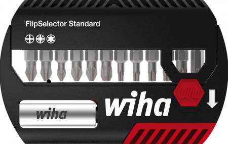 Набор бит Wiha FlipSelector Standard Pozidriv, TORX