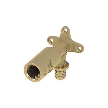 TECE  Уголок с настенным креплением, удлиненный, латунь 16 × Rp 1/2"  708502