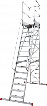 Стремянка передвижная алюминиевая СПА-3,5 NV 8000062