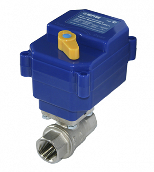 Кран шаровой с электроприводом Neptun Bugatti Pro 220В 1 дюйм