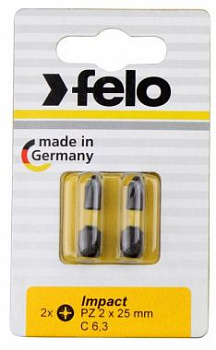 Бита крестовая ударная серия Impact PH 1X50 на блистере FELO 03201541