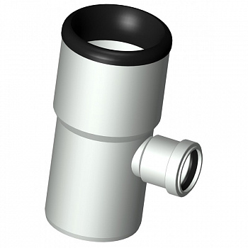 POLO-KAL  Шумопоглощающий тройник к унитазу 110/50  02373