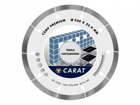 Диск алмазный CSMP Ø 350х25.4 мм Premium BATTIPAV