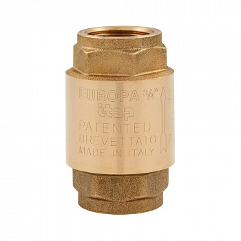 ITAP  EUROPA 100 1/2 Клапан обратный пружинный муфтовый с металлическим седлом 1/2"  32689