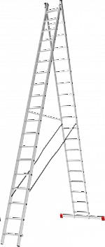 Лестница алюминиевая многофункциональная двухсекционная NV2220 артикул 2220219