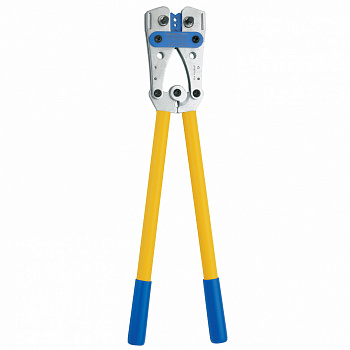 Пресс-клещи со встроенными матрицами для медных наконечников KLAUKE BC-типа 10-120 мм2(для уплотнённых многопров. жил), шестигранник