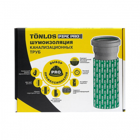 TONLOS  Шумоизоляции канализационных труб Pipe Pro  4640107331957