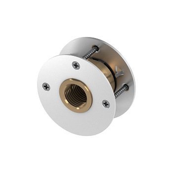 TECE  Сквозное угловое присоединение фланцевое, бронза 16 × Rp 1/2"  708705