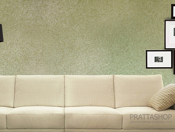 Атласный и перламутровый эффект на стенах