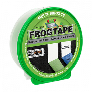 Многослойна малярная лента Зеленая FrogTape multi-surface