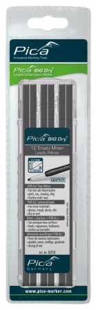 PICA-MARKER 6030/SB К-т грифелей для карандаша Pica BIG Dry (12 шт) в кейсе (в блистере)