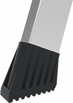 Стремянка алюминиевая двухсторонняя со ступенями 130 мм и площадкой 350×260 мм NV2127 артикул 2127206