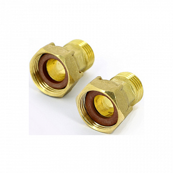 Itelma  Комплект разъемных соединений для счетчика воды (2 шт) 1" х 3/4"  IKS20.0012