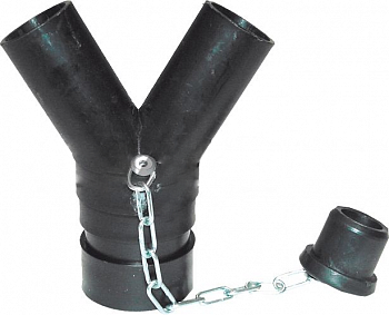 Разветвитель на 2 шланга 38/36mm