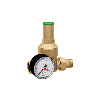 FAR  Редуктор давления с манометром, латунный 3/4"  FA 2825 34