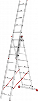 Лестница алюминиевая трехсекционная VIRA NV4230 артикул 4230308